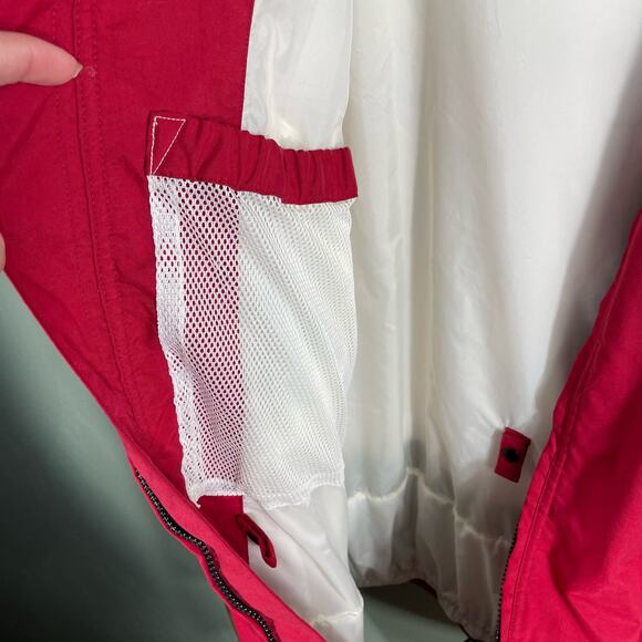 Obermeyer Delaney Red Hooded Ski Snowboard Jacket Men's Size Large - Picture 5 of 11